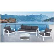 GARDENSTAR Salon bas de jardin 5 personnes VICTORIA